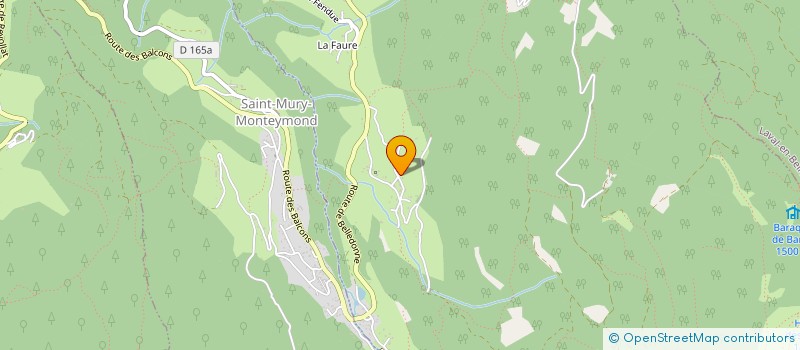 localisation de l'entreprise L'ORIONDE  SAINTE-AGNES