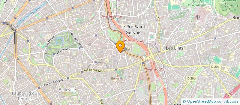 localisation de l'entreprise L'ORM CUIR ET TEXTILES  PARIS