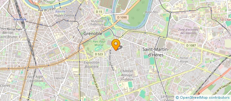 localisation de l'entreprise L'ORME à GRENOBLE