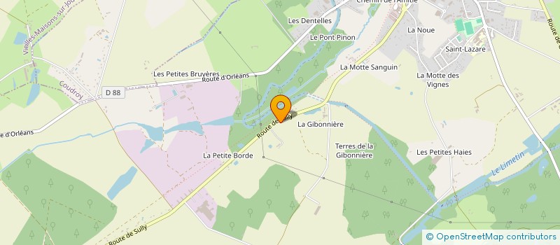localisation de l'entreprise L' ORME à MONTEREAU