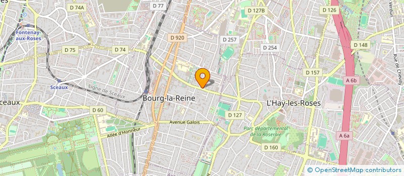 localisation de l'entreprise L'ORME à BOURG-LA-REINE