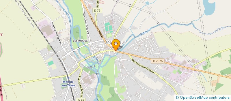 localisation de l'entreprise L'ORME ET L'ACACIA  MEHUN-SUR-YEVRE