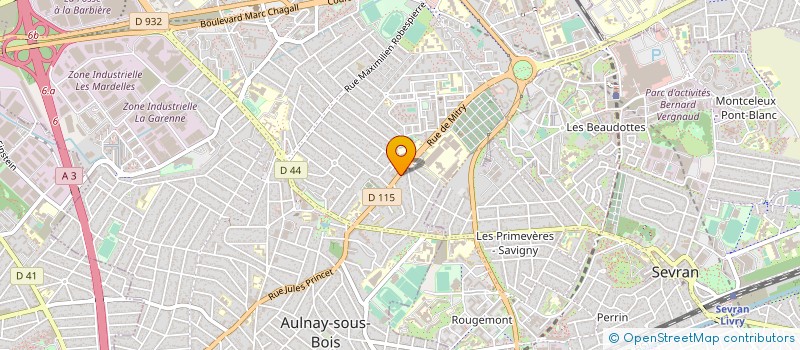 localisation de l'entreprise L' ORMETEAU à AULNAY-SOUS-BOIS