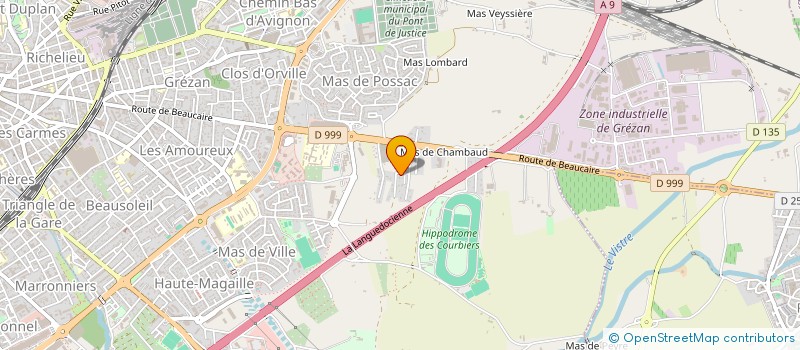 localisation de l'entreprise L'ORPHELICHAT  NIMES