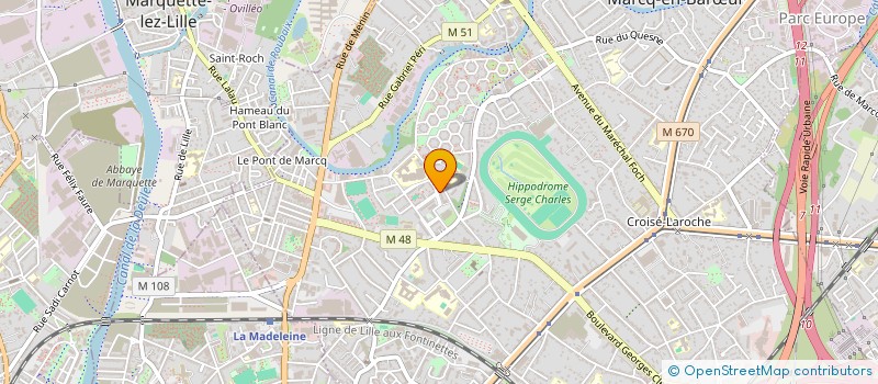 localisation de l'entreprise L'ORPHELINAT DE LUNA à MARCQ-EN-BARŒUL