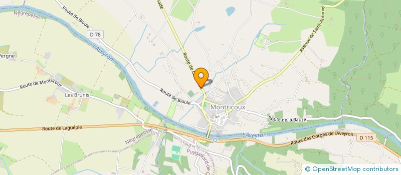 localisation de l'entreprise L'ORTA  MONTRICOUX