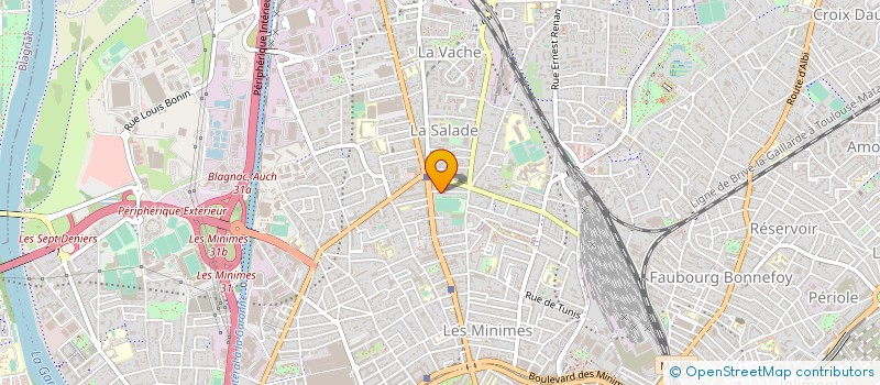 localisation de l'entreprise L'ORTIE à TOULOUSE