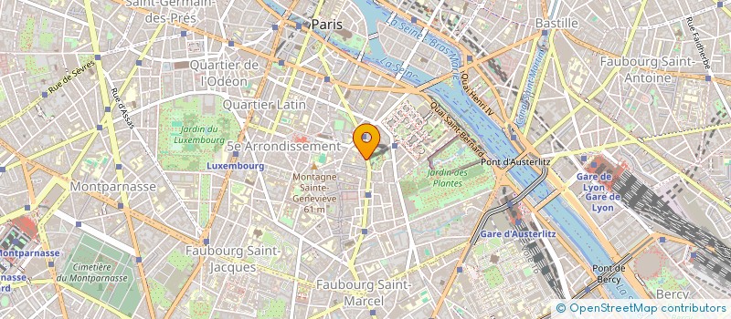 localisation de l'entreprise L'ORTOLAN THEATRE  PARIS