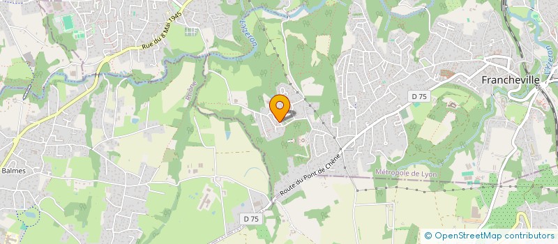 localisation de l'entreprise L'ORTU  CHAPONOST