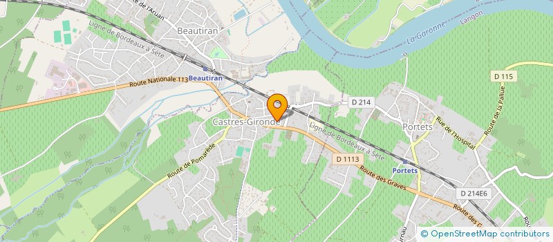 localisation de l'entreprise L OSCAR DES AFFAIRES  AYGUEMORTE-LES-GRAVES