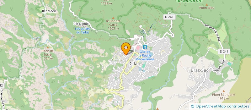 localisation de l'entreprise L'OSMOSE  CILAOS