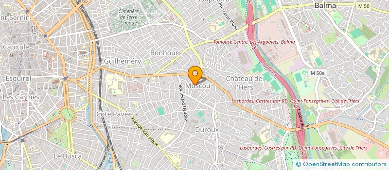 localisation de l'entreprise L'OSSAU à TOULOUSE