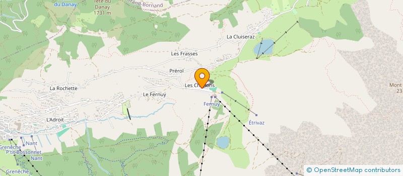 localisation de l'entreprise L'OSSETI à LA CLUSAZ