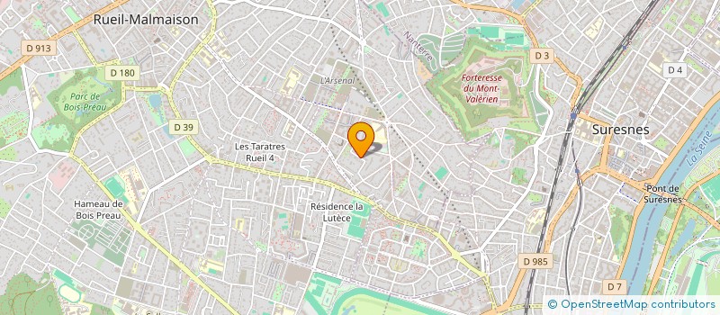 localisation de l'entreprise L'OST DE RUEIL-MALMAISON (O.R.M.) à RUEIL-MALMAISON