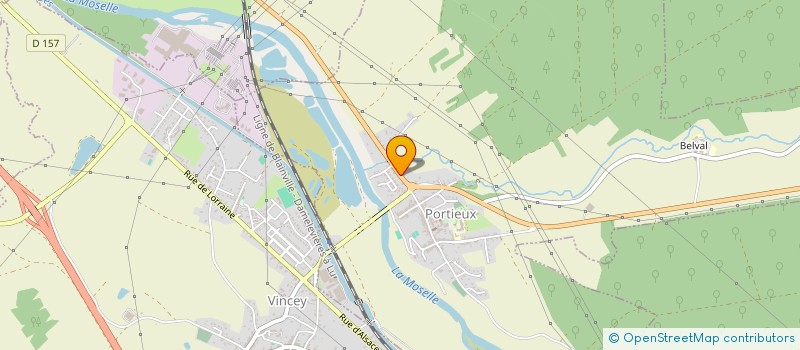 localisation de l'entreprise L'OST LORRAIN  VANDIERES