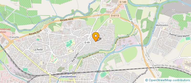 localisation de l'entreprise L'OSTAL à CARCASSONNE