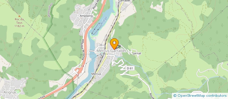 localisation de l'entreprise L'OSTAL à MERCUS-GARRABET