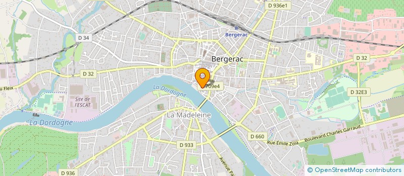 localisation de l'entreprise L'OSTAL à BERGERAC