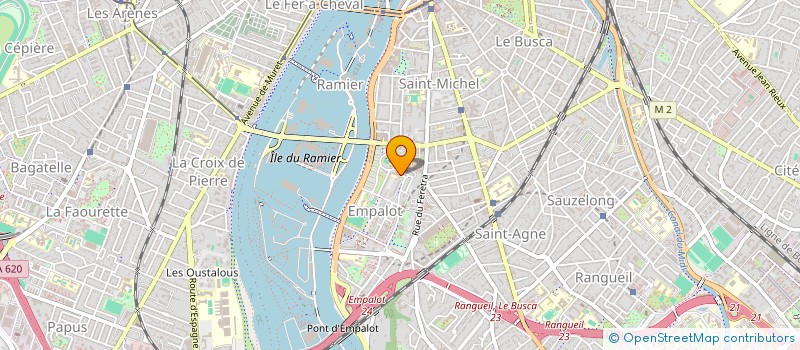localisation de l'entreprise L'OSTAL DE GAMA à TOULOUSE