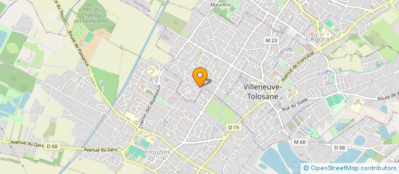 localisation de l'entreprise L OSTALOU à VILLENEUVE-TOLOSANE