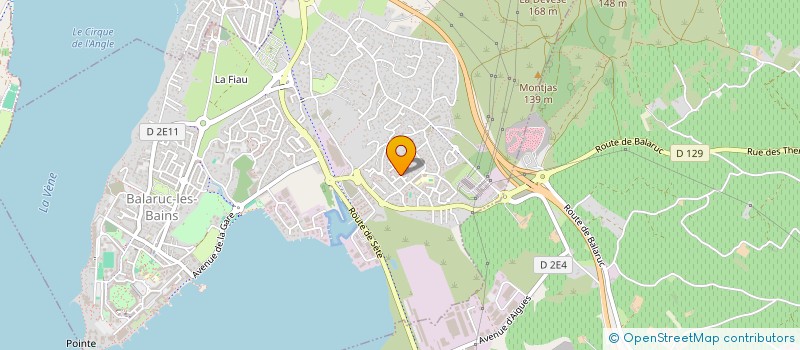 localisation de l'entreprise L'OSTREIDE  BALARUC-LES-BAINS