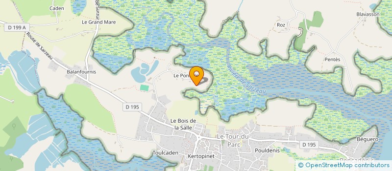 localisation de l'entreprise L OSTREIS  SARZEAU