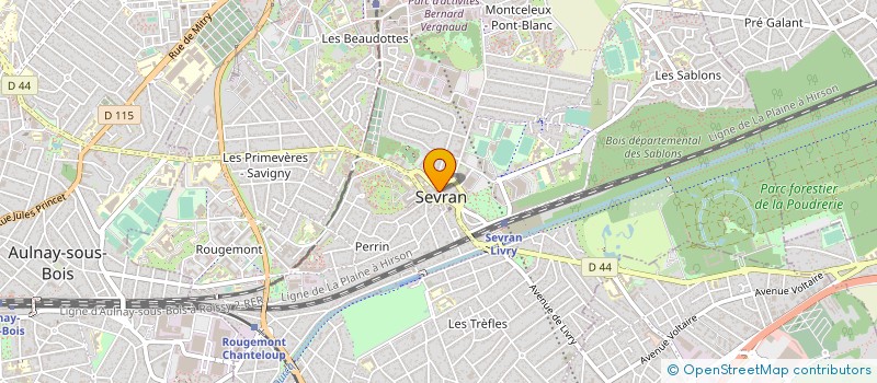 localisation de l'entreprise L'OTARIE GOURMANDE à SEVRAN