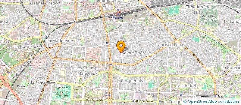 localisation de l'entreprise L'OTE DU GALO  RENNES