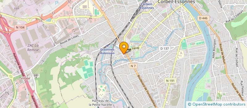 localisation de l'entreprise L'OTTOMAN à CORBEIL-ESSONNES
