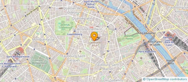 localisation de l'entreprise L OUBLI DES CERISIERS  PARIS