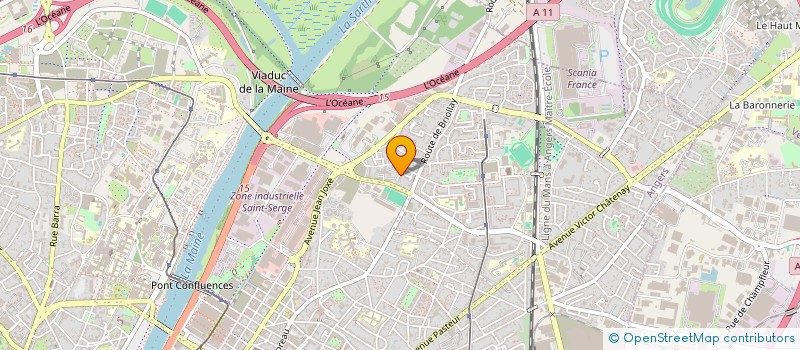 localisation de l'entreprise L'OUIE DE LOUIS à ANGERS