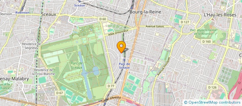 localisation de l'entreprise L'OUIESON-MOREL à SCEAUX