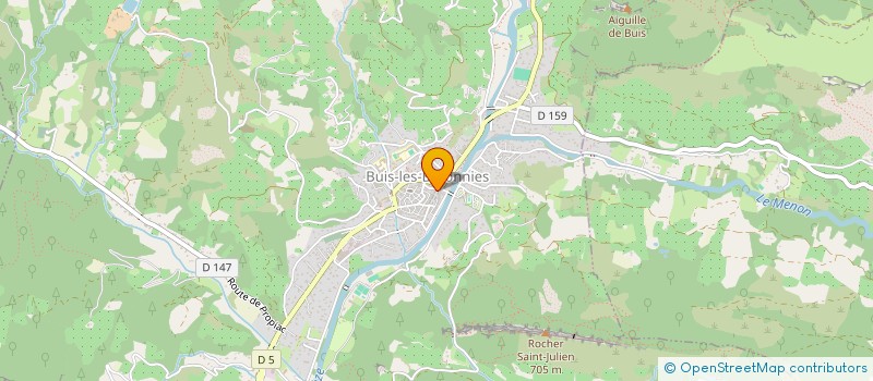 localisation de l'entreprise L'OULIVETO à BUIS-LES-BARONNIES