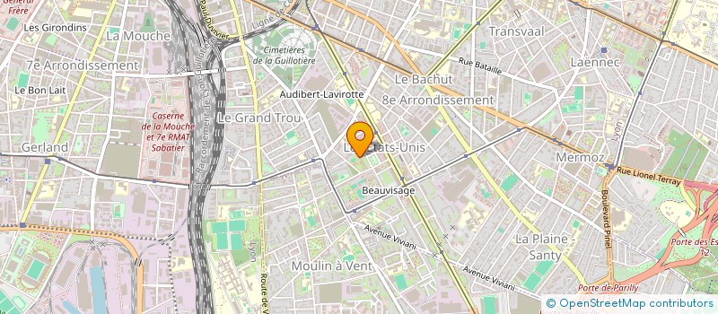 localisation de l'entreprise L'OURIKA  LYON