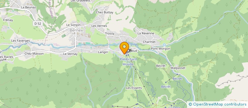 localisation de l'entreprise L'OURS A POELES SCI  BERNEX