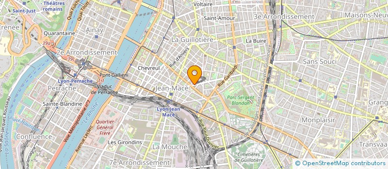 localisation de l'entreprise L'OURS BLANC à LYON