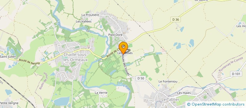 localisation de l'entreprise L'OURS EN PLUS  RIVES DE L'YON