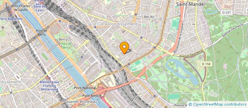 localisation de l'entreprise L OURS MYTHOMANE  PARIS