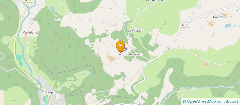 localisation de l'entreprise L'OURS TEAM CLUB - SELF DEFENSE  SAINT-ANTONIN-NOBLE-VAL