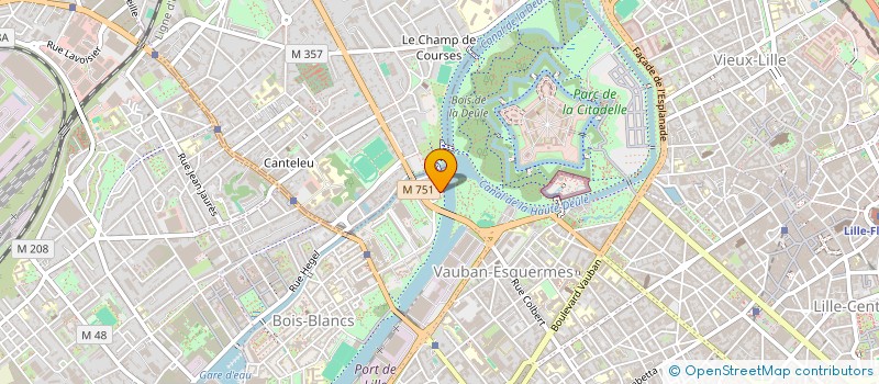 localisation de l'entreprise L'OURSON  LILLE