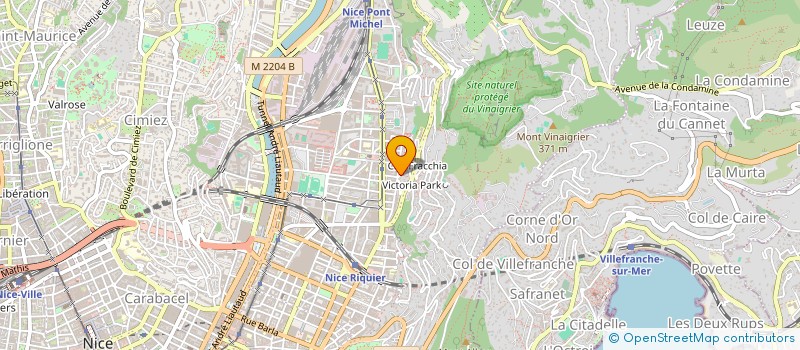 localisation de l'entreprise L'OURSONADE à NICE