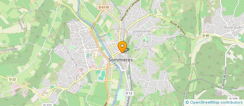 localisation de l'entreprise L'OURSONNERIE  SOMMIERES