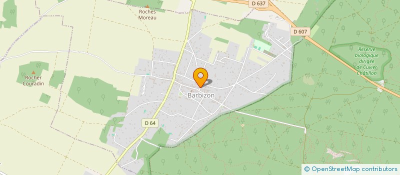 localisation de l'entreprise L OUSTAL à BARBIZON