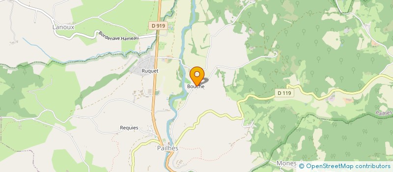 localisation de l'entreprise L'OUSTAL à PAILHES