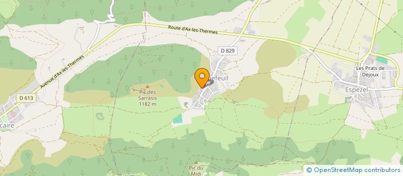 localisation de l'entreprise L'OUSTAL DE L'ANNETTA  COMUS