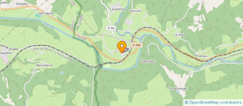 localisation de l'entreprise L'OUSTAL DEL PHILIP  BANASSAC-CANILHAC