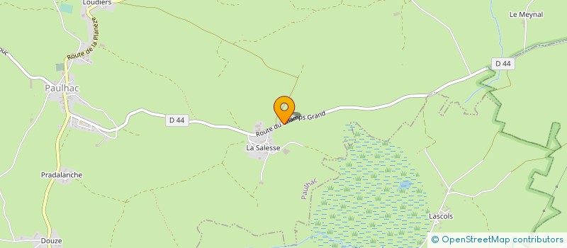 localisation de l'entreprise L'OUSTAL DES ESCHAMPS à PAULHAC