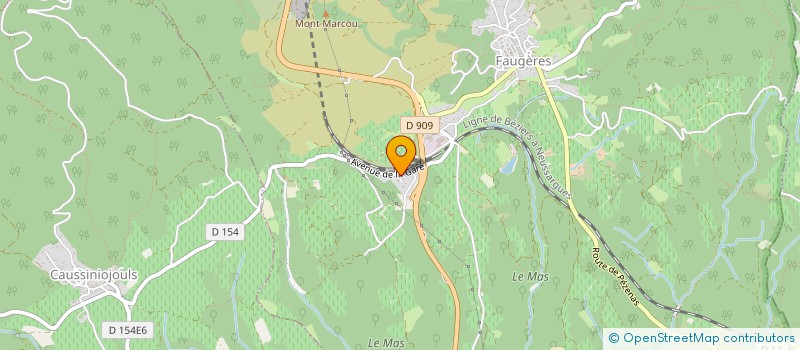 localisation de l'entreprise L'OUSTALOISE à FAUGERES