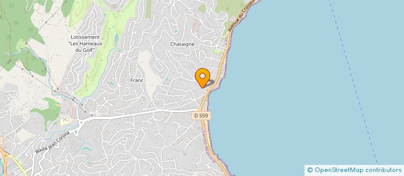 localisation de l'entreprise L'OUSTAOU à SAINTE-MAXIME