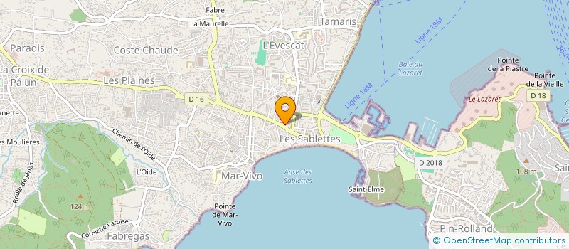localisation de l'entreprise L'OUSTAOU à LA SEYNE-SUR-MER